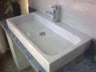 Lavabo in marmo di Carrara - SIRONI  MARMI  Monza
